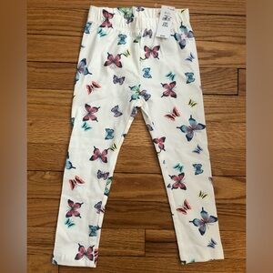 Gap NWT Butterfly Print Kids Leggings